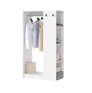 Стеллаж Руна СТЛ 01 в комнату белый